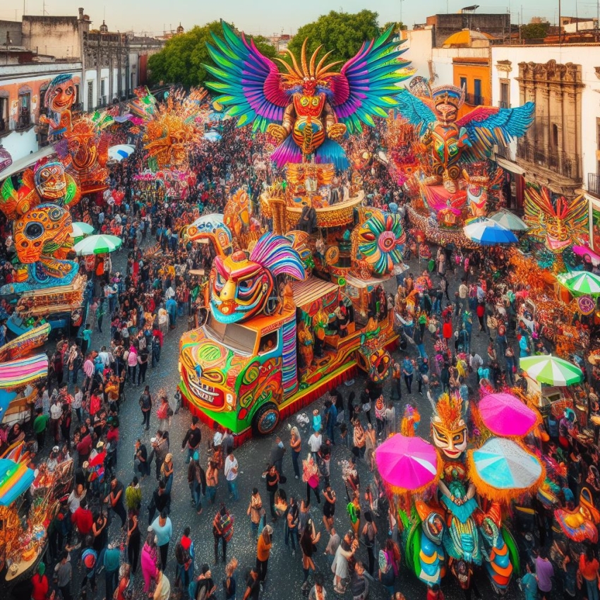 Fiestas Religiosas y Carnavalescas Huayacocotla 2024 DÓNDE HAY FERIA