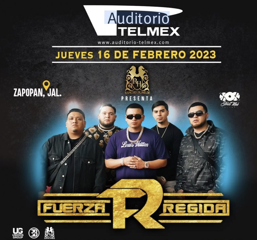 Fuerza Regida En El Auditorio Telmex Guadalajara Febrero D Nde