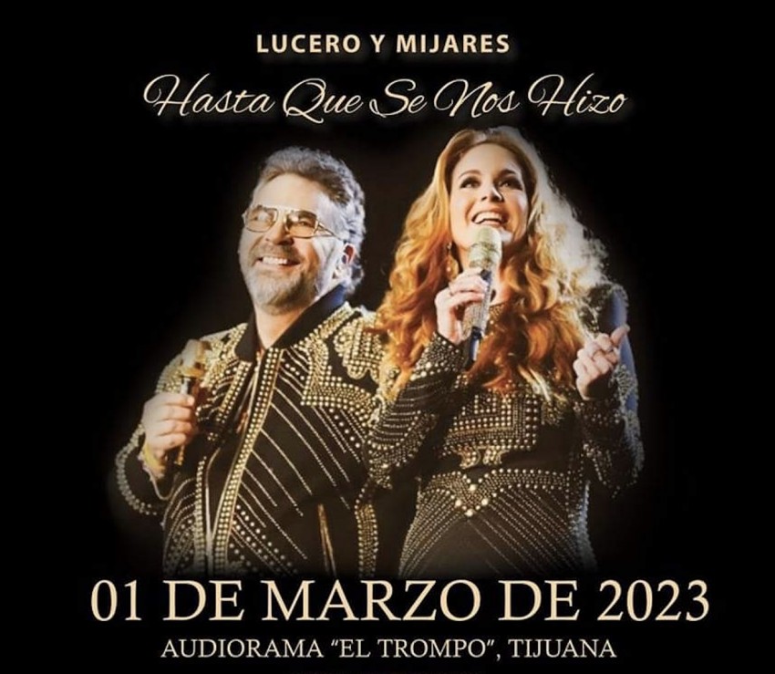 Lucero Y Mijares En El Audiorama El Trompo De Tijuana Marzo