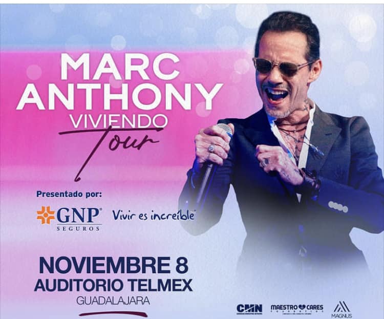 Marc Anthony En El Auditorio Telmex De Guadalajara Noviembre