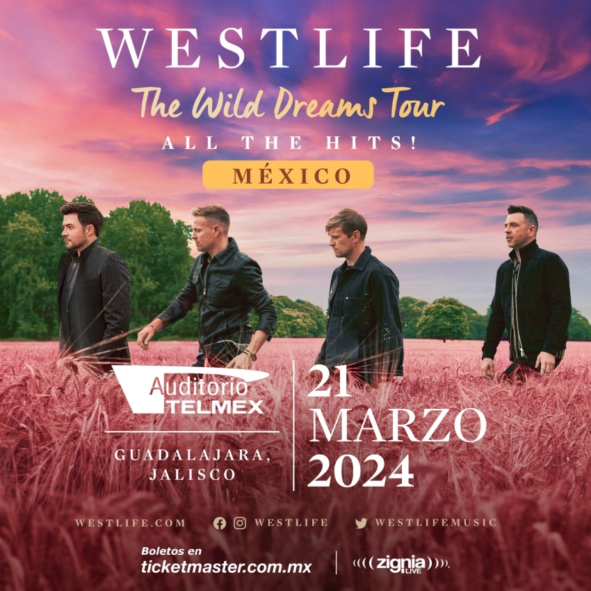 Westlife En El Auditorio Telmex Guadalajara Marzo D Nde Hay Feria