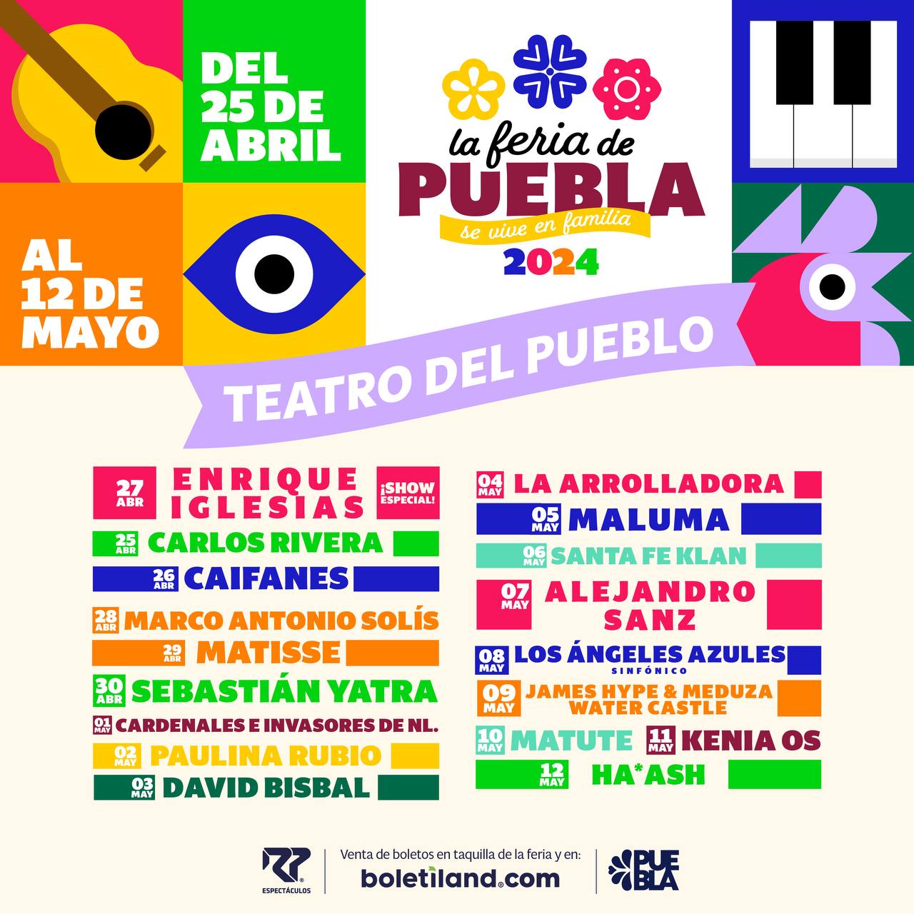 Teatro del Pueblo de la Feria de Puebla 2024