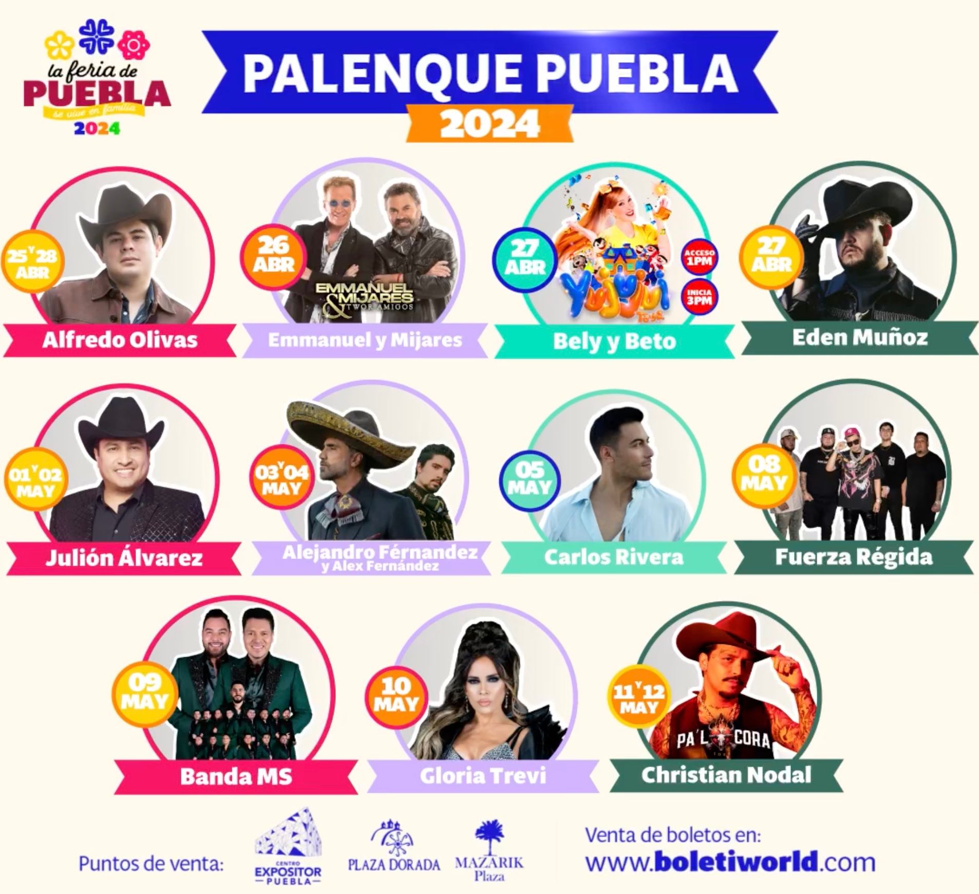 Palenque de la Feria de Puebla 2024