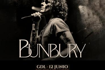 Bunbury en el Estadio 3 de Marzo, Guadalajara, Junio 2024