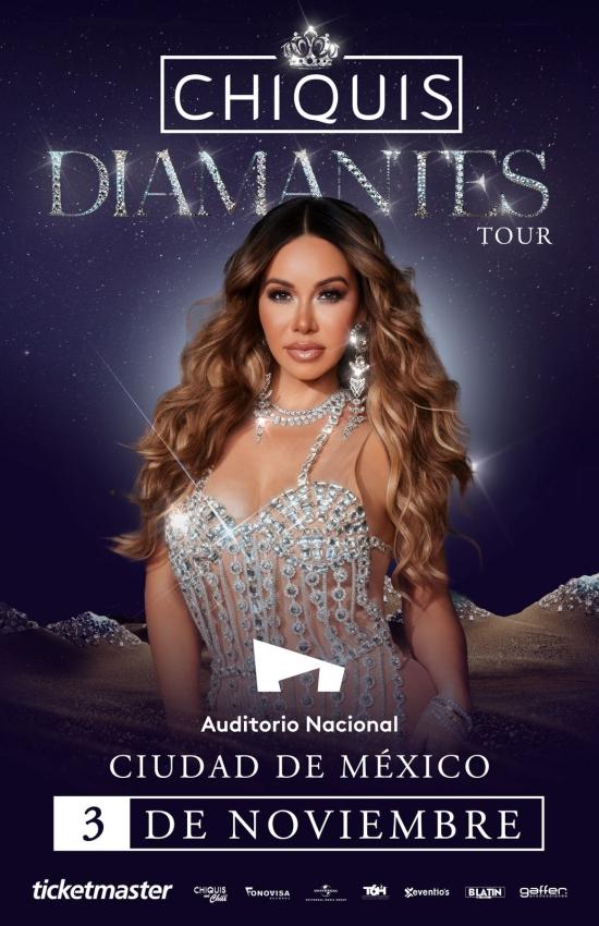 Chiquis, Diamantes Tour en el Auditorio Nacional, Noviembre 2024