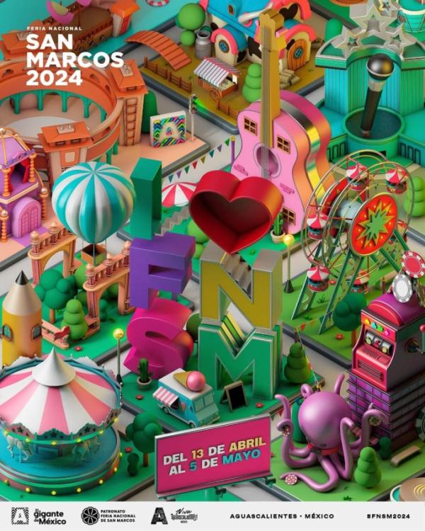Feria Nacional de San Marcos Aguascalientes 2024
