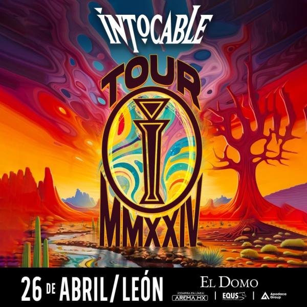 Grupo Intocable en El Domo de León, Guanajuato, Abril 2024