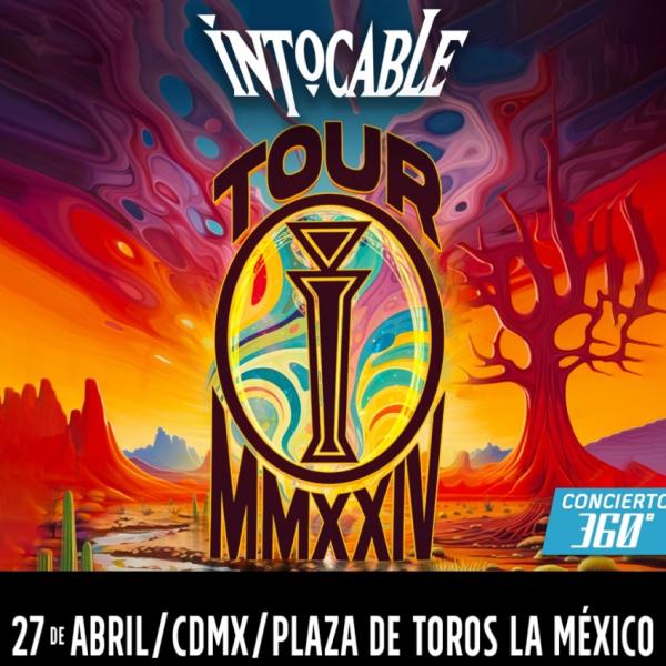 Grupo Intocable en la Plaza México, CDMX, Abril 2024