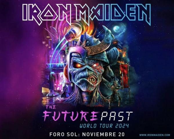 Iron Maiden en el Foro Sol, CDMX, Noviembre 2024