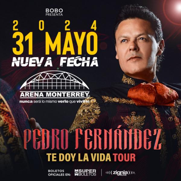 Pedro Fernández en la Arena Monterrey, Mayo 2024