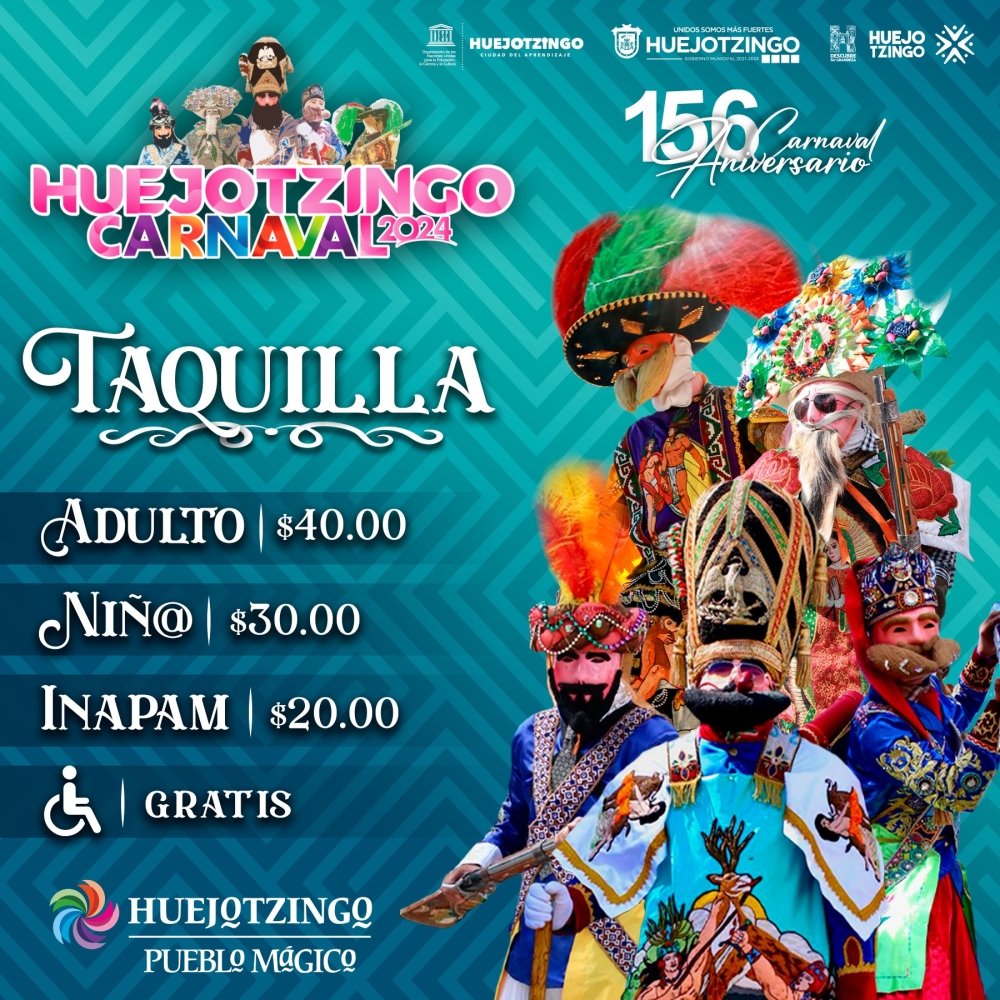 Carnaval Huejotzingo 2024 | Dónde Hay Feria