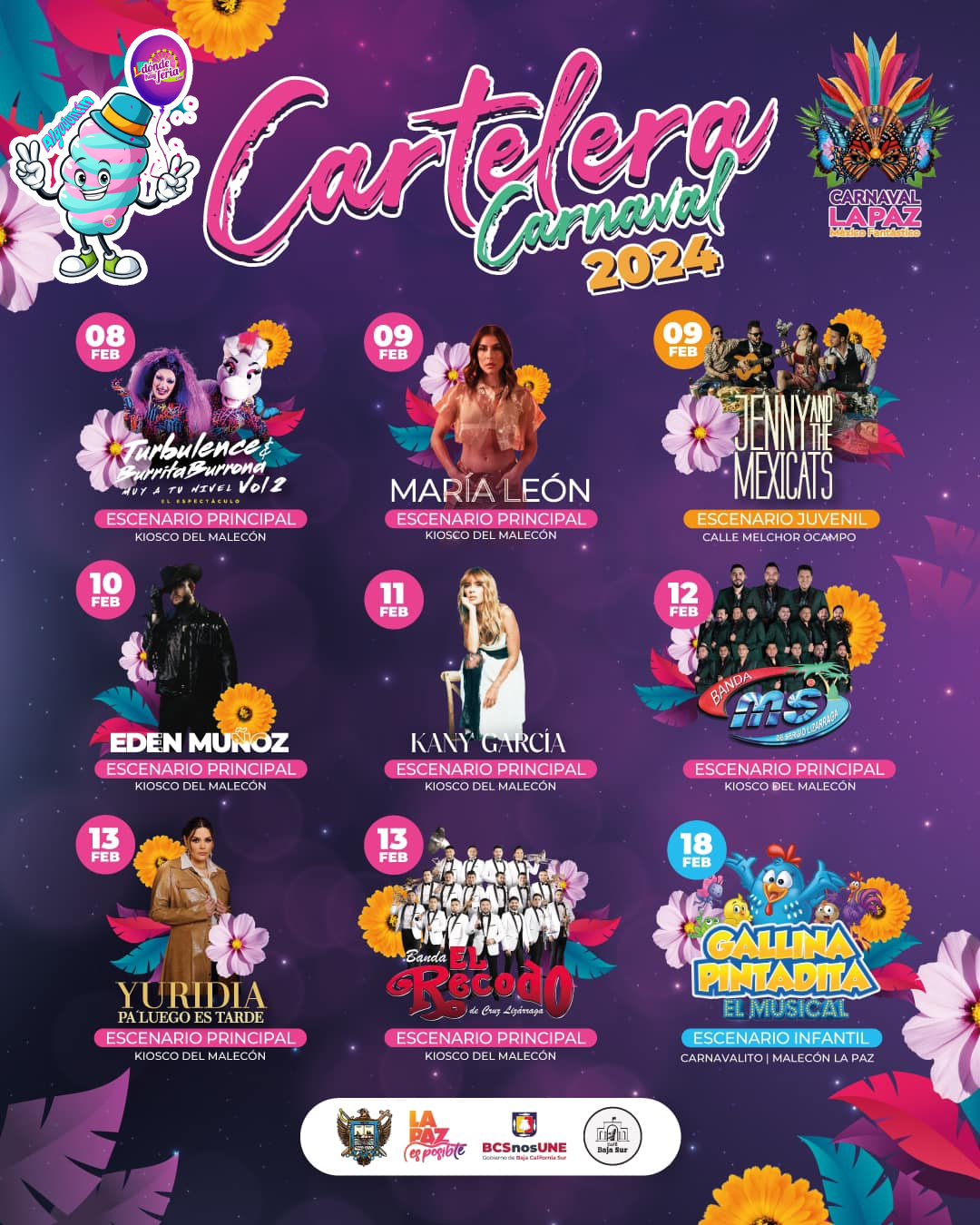 Carnaval La Paz 2024 DÓNDE HAY FERIA