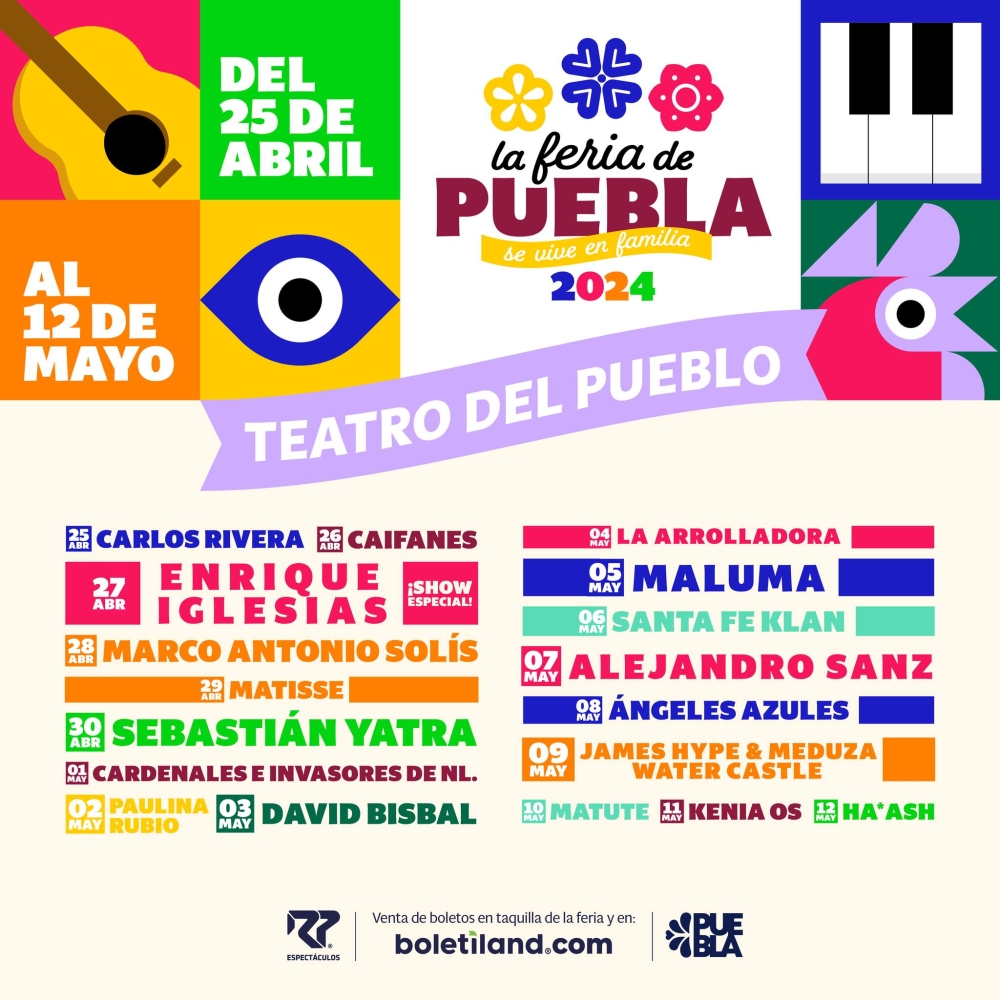 Feria de Puebla 2024 Dónde Hay Feria