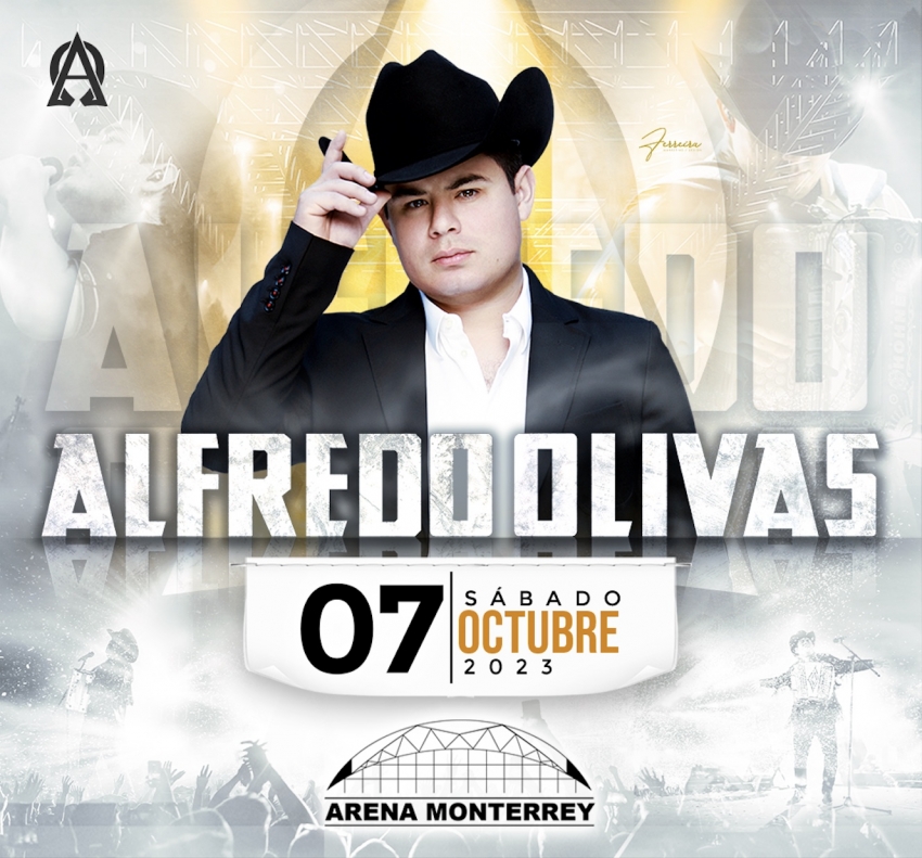 Luis R Conriquez Y Alfredo Olivas En La Arena Monterr 4601