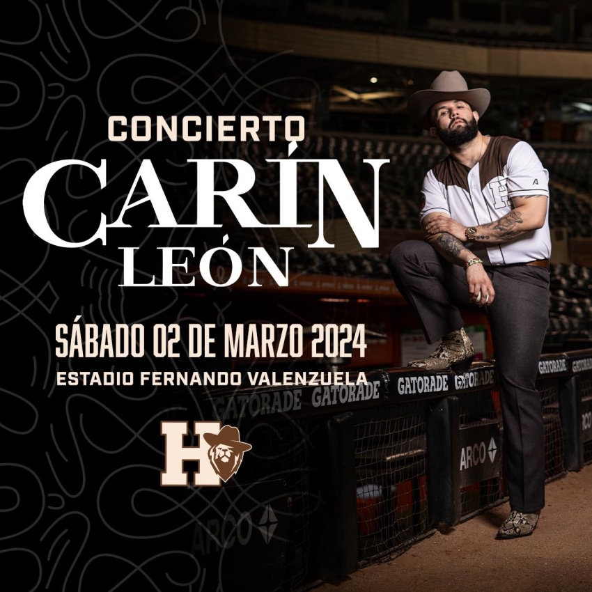 Carin León en Hermosillo, Sonora, Marzo 2024 Dónde Hay Feria