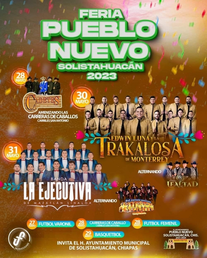 Feria Pueblo Nuevo Solistahuacán 2023 Dónde Hay Feria