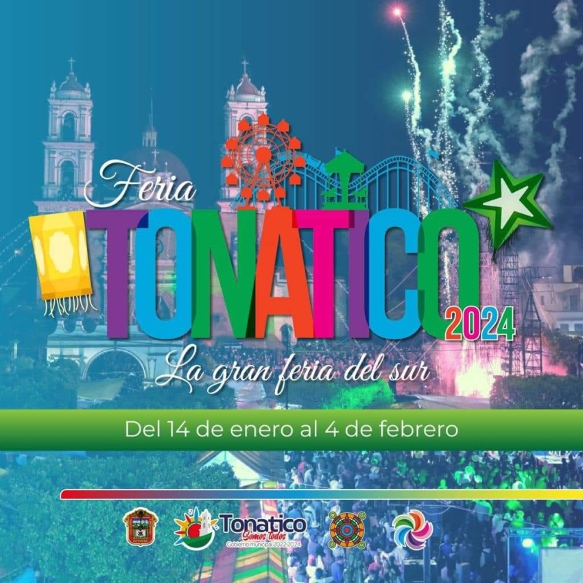 Feria Tonatico 2024 DÓNDE HAY FERIA
