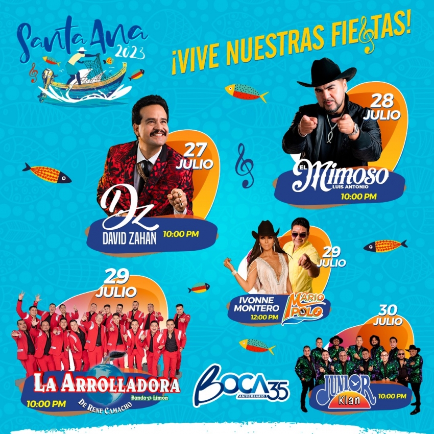 Festival Santa Ana Boca del Río 2023 DÓNDE HAY FERIA