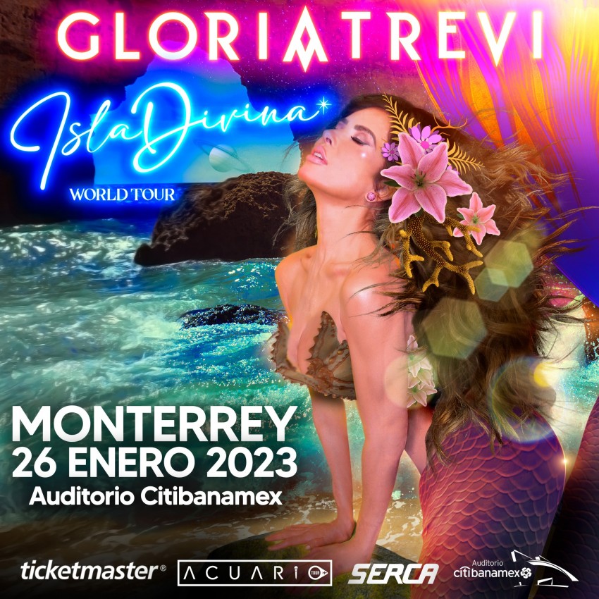 Gloria Trevi en el Auditorio Citibanamex de Monterrey, Enero 2023