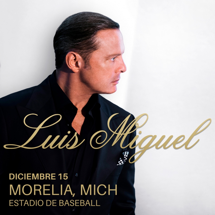 Luis Miguel en Morelia, Michoacán, Diciembre 2023 Dónde Hay Feria