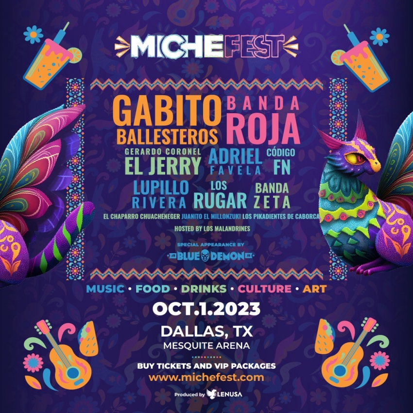 MICHEFEST en Dallas, Texas, Octubre 2023 Dónde Hay Feria