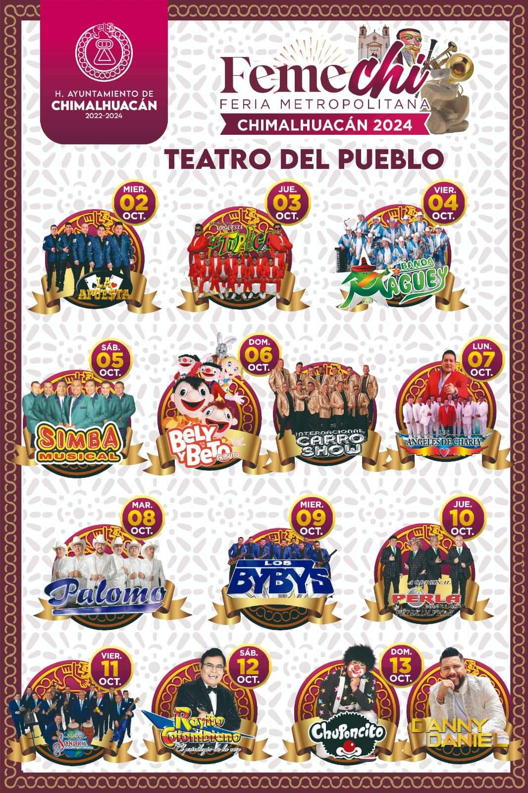 Teatro del Pueblo - Feria Metropolitana Chimalhuacán 2024