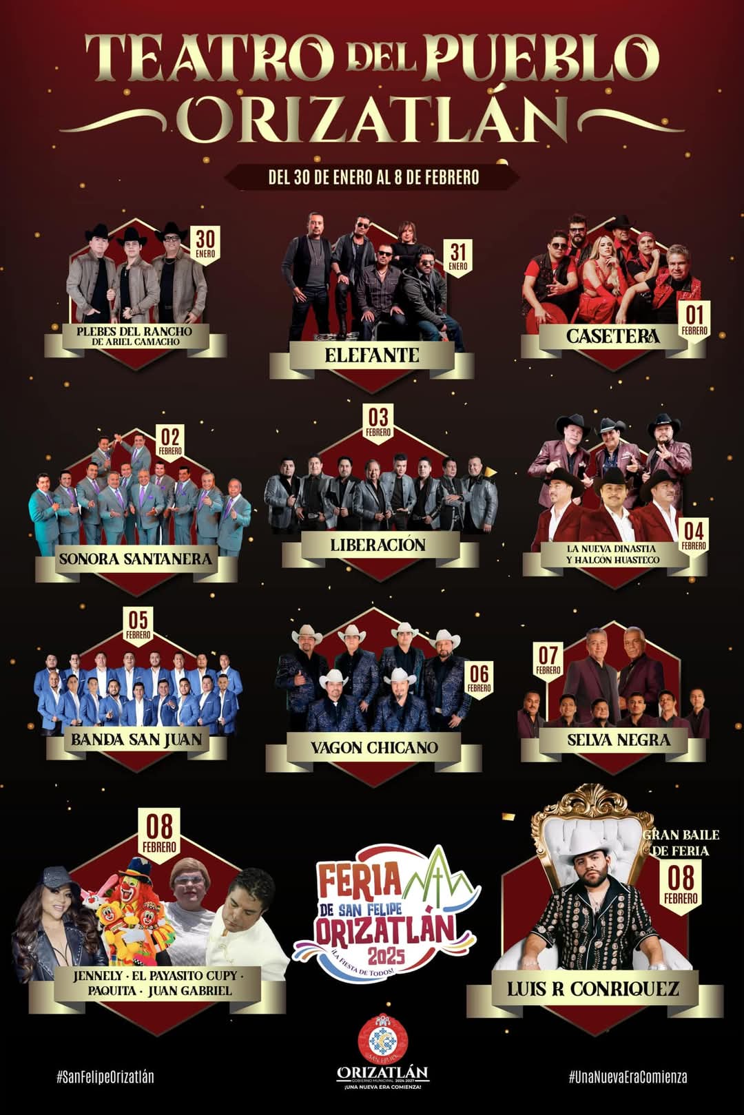 Teatro del Pueblo Feria San Felipe Orizatlán 2025