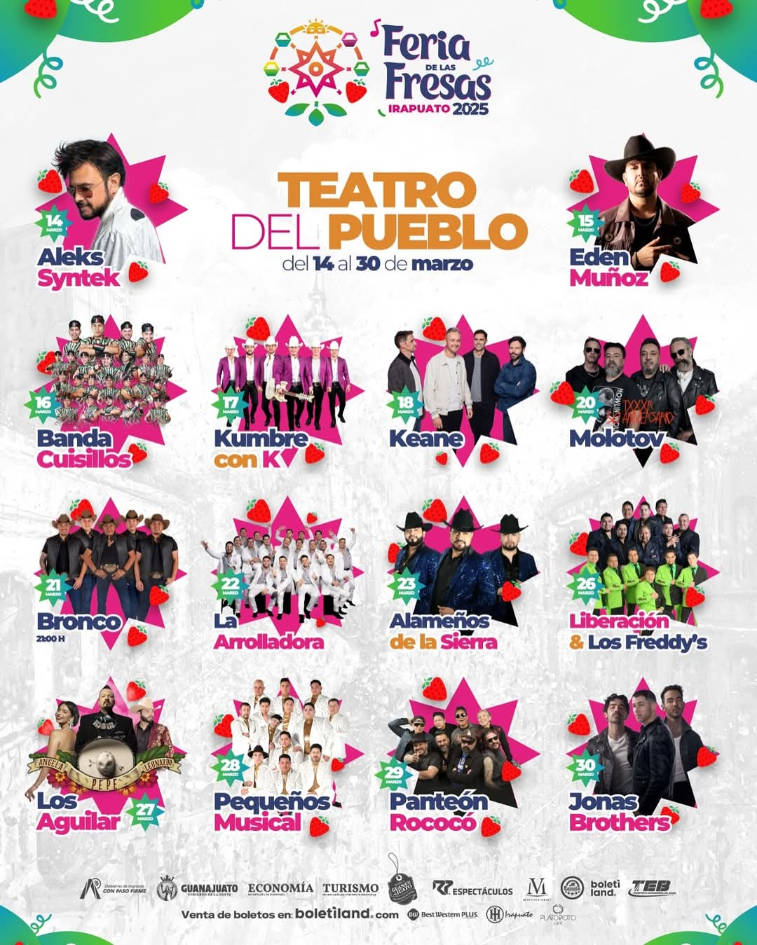 Teatro del Pueblo Feria de las Fresas Irapuato 2025