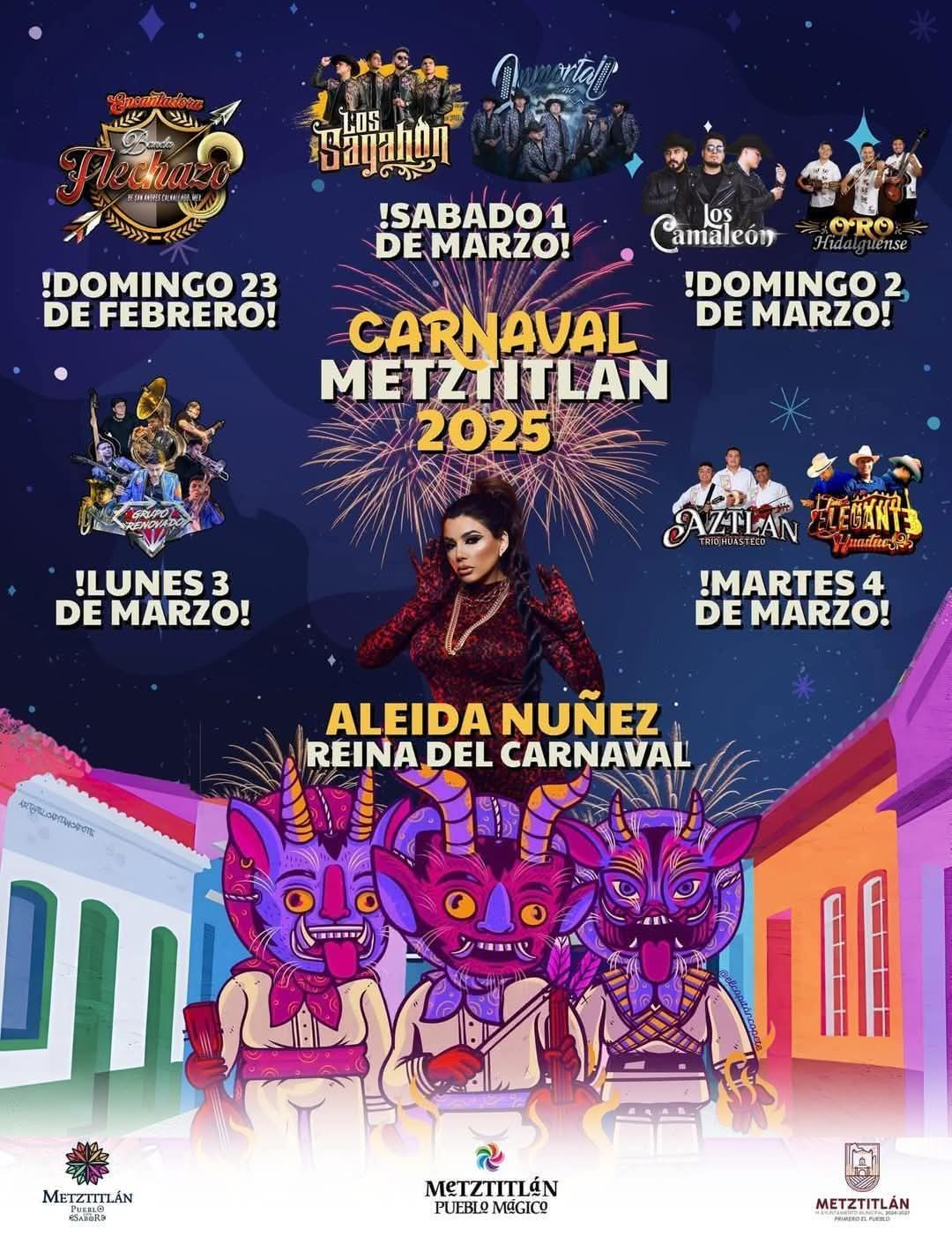 Carnaval Metztitlán 2025