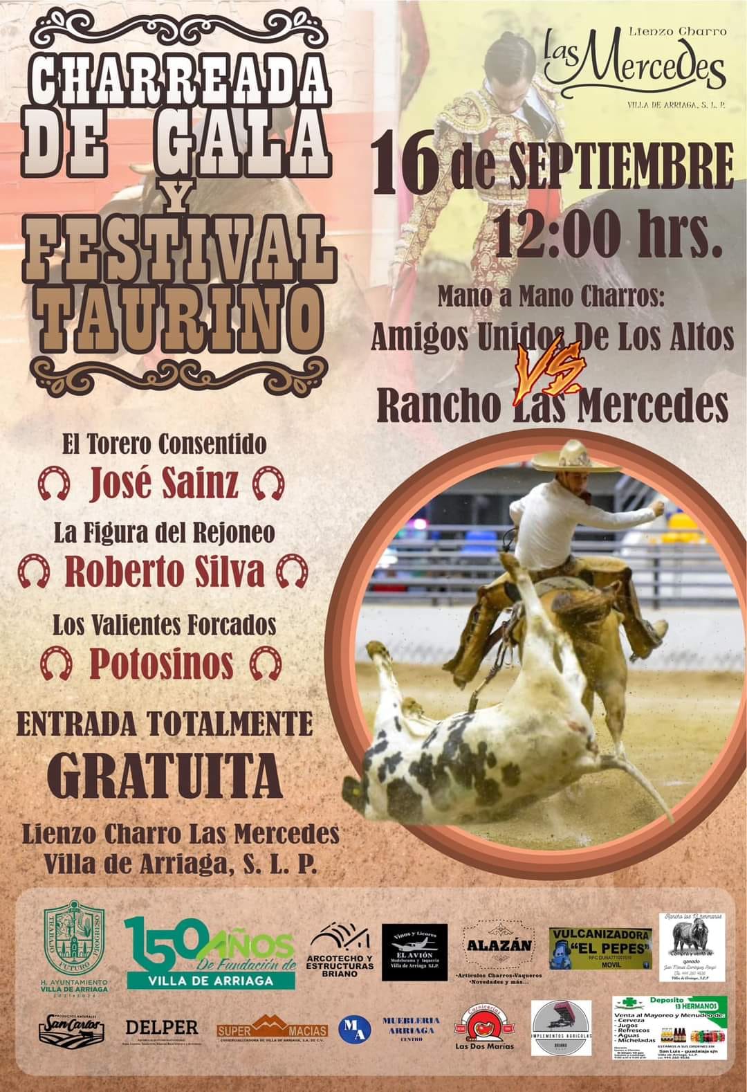 Fiestas Patrias Villa de Arriaga 2024