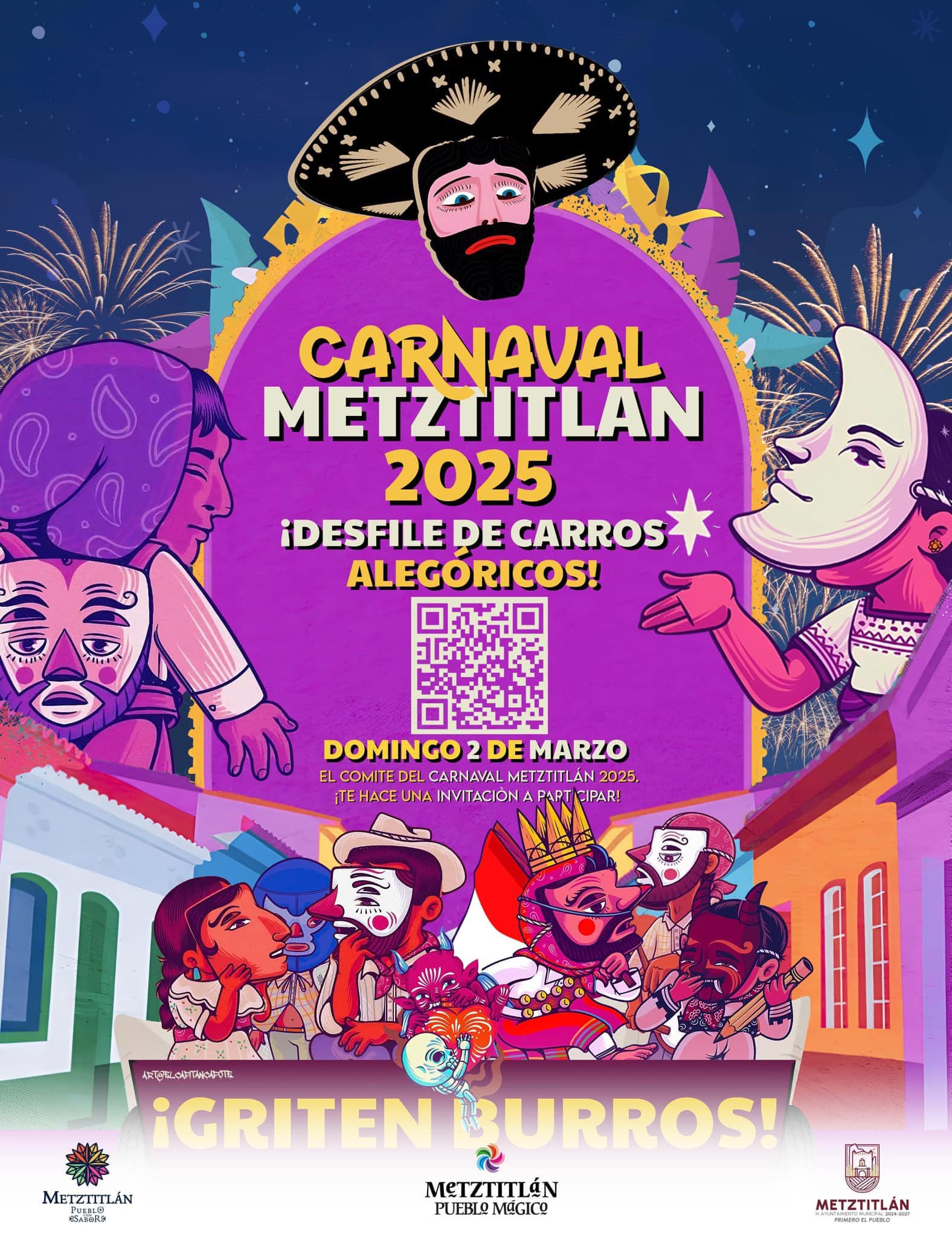 Carnaval Metztitlán 2025