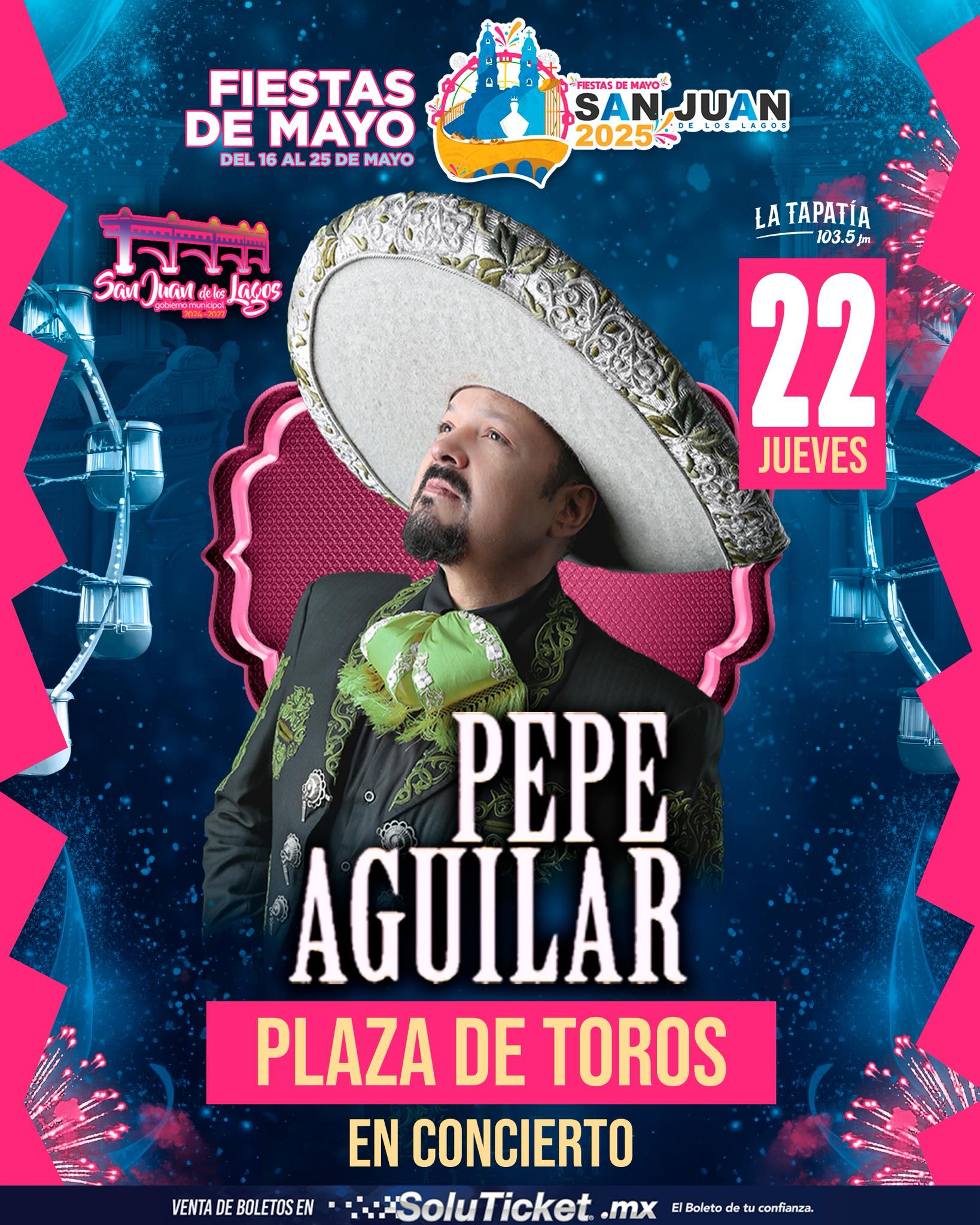 Pepe Aguilar en la Feria San Juan de los Lagos 2025
