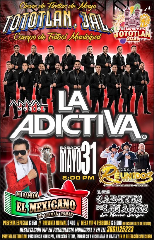 Fiestas de Mayo Tototlán 2025