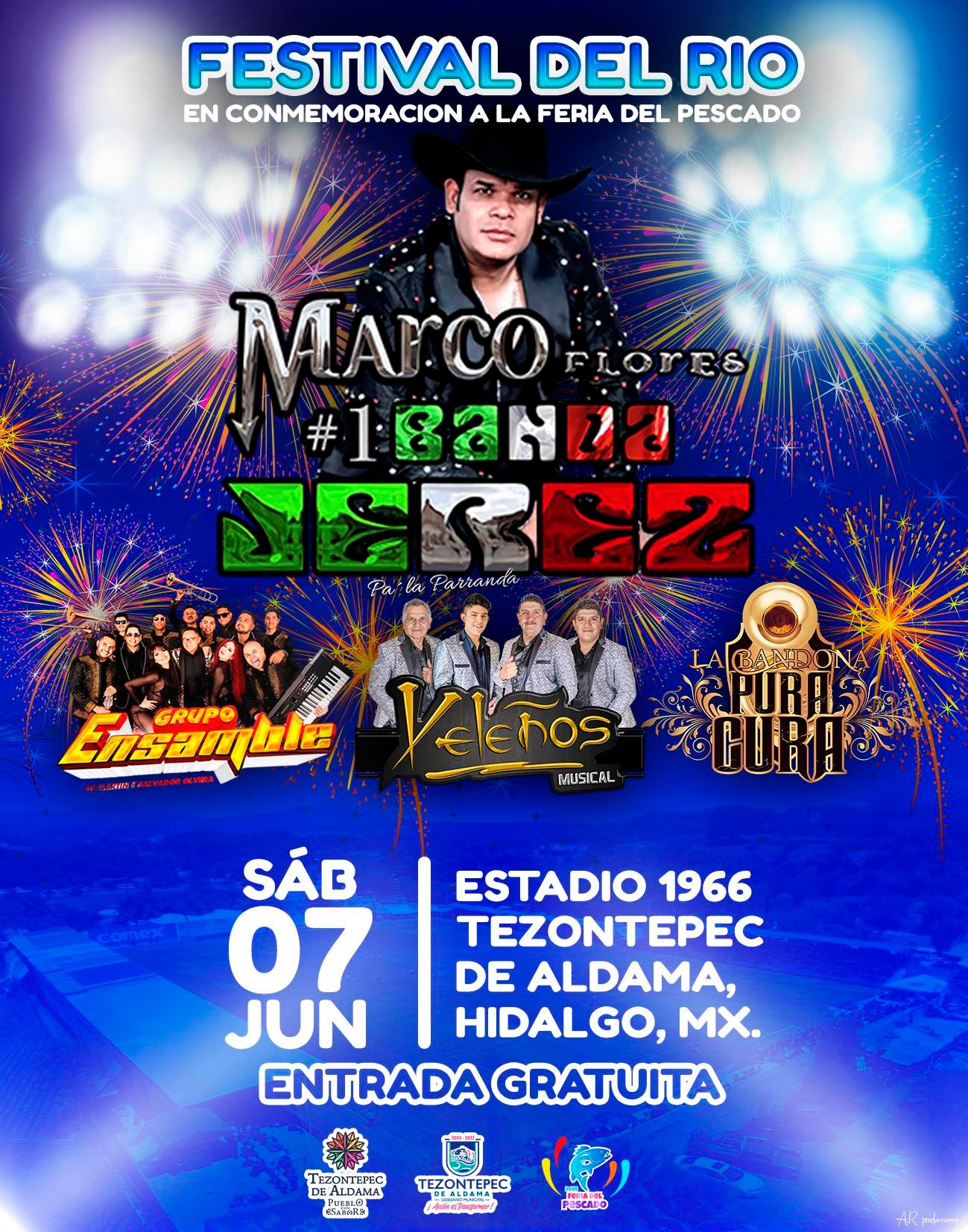 Festival del Río Tezontepec de Aldama 2025
