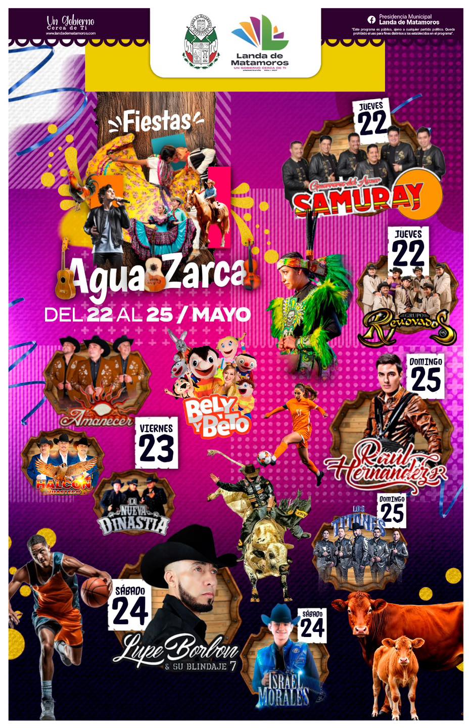 Fiestas Agua Zarca 2025