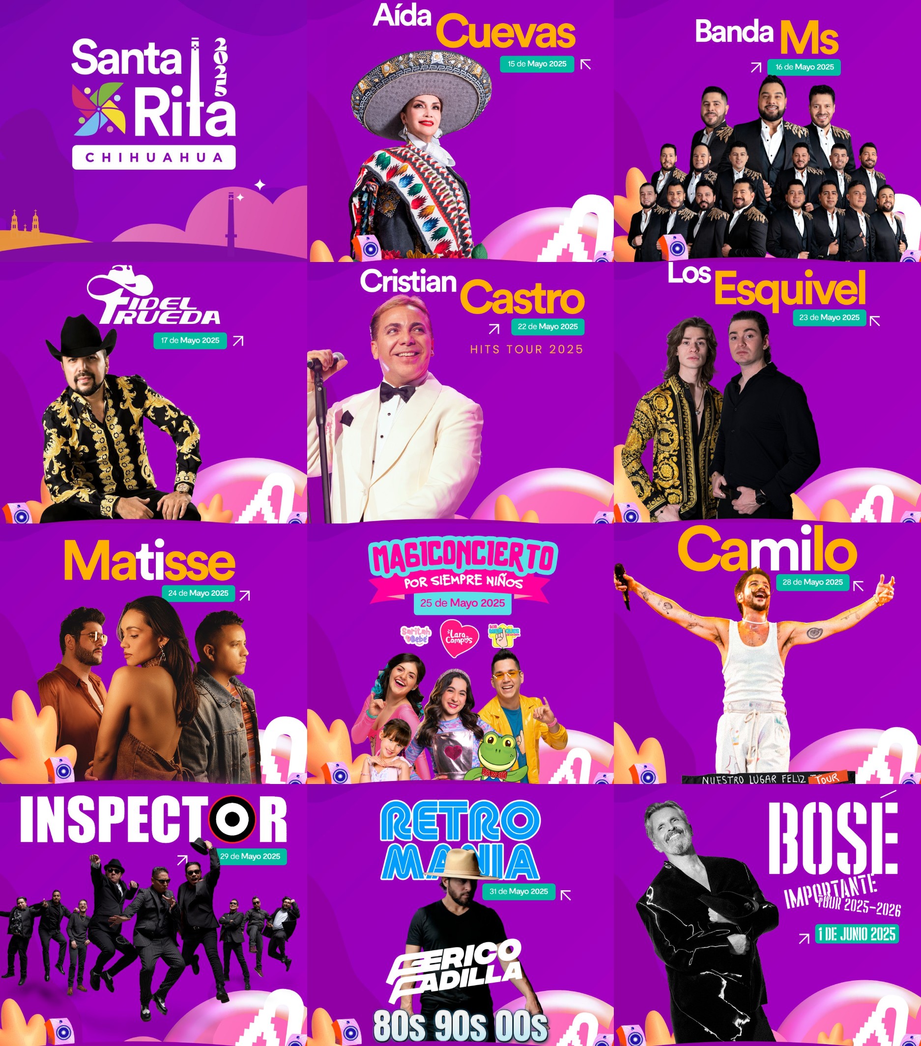 Teatro del Pueblo Feria Santa Rita Chihuahua 2025
