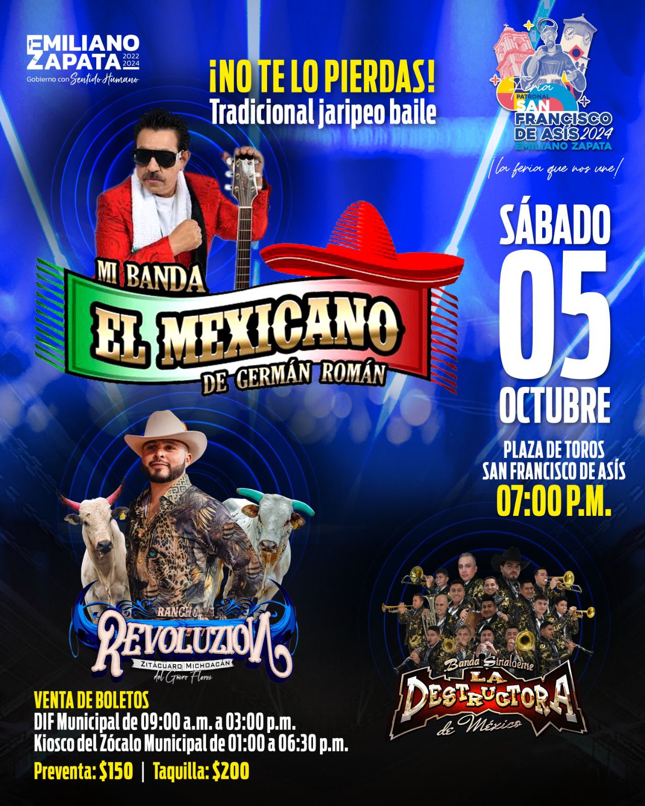 Feria San Francisco de Asís Emiliano Zapata 2024