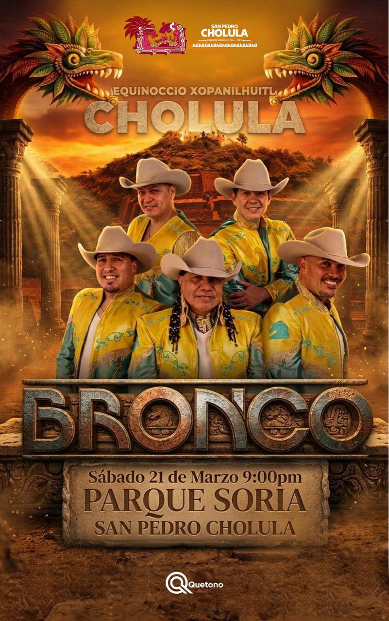 Bronco en el Equinoccio Xopanilhuitl Cholula 2026