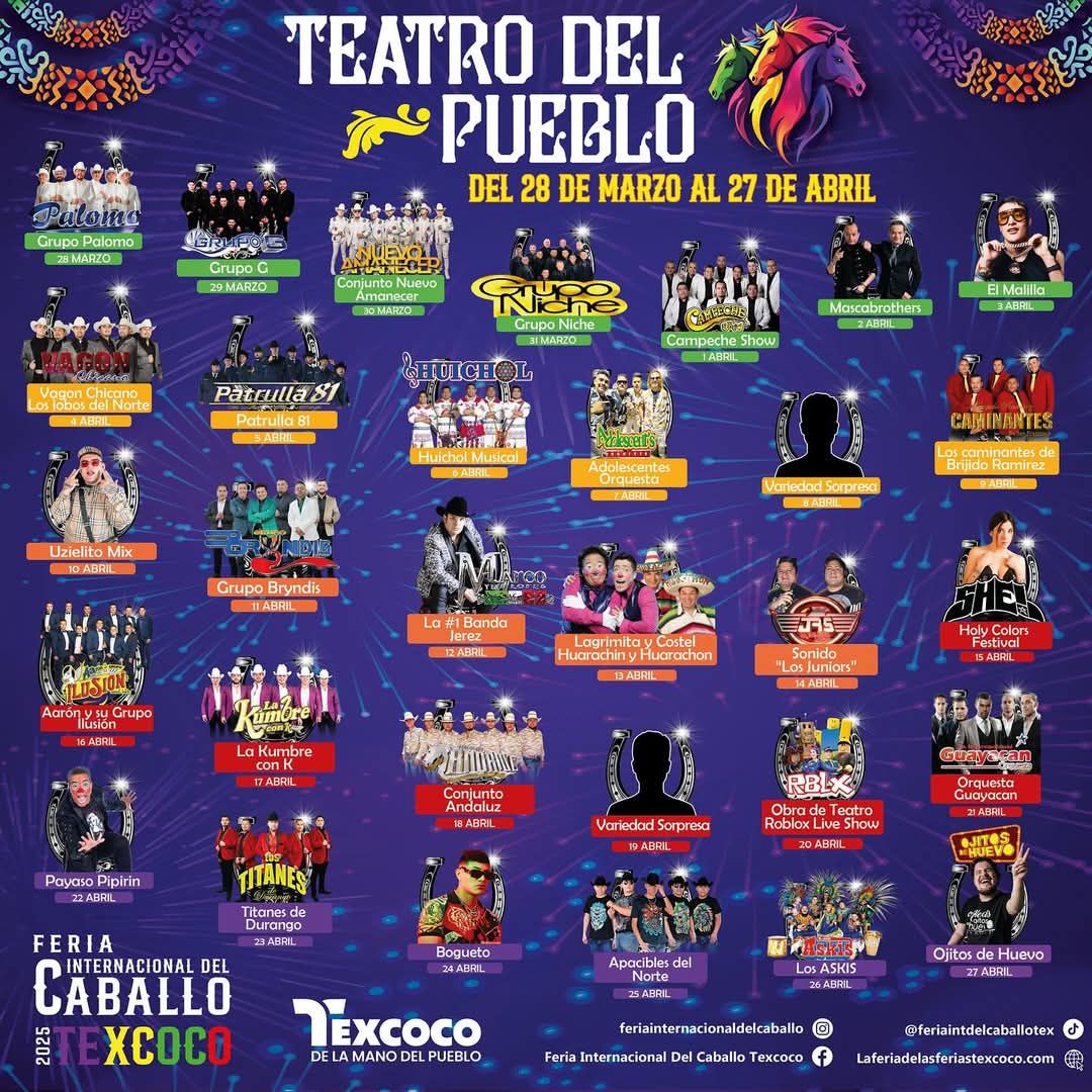 Teatro del Pueblo - Feria Internacional del Caballo Texcoco 2025