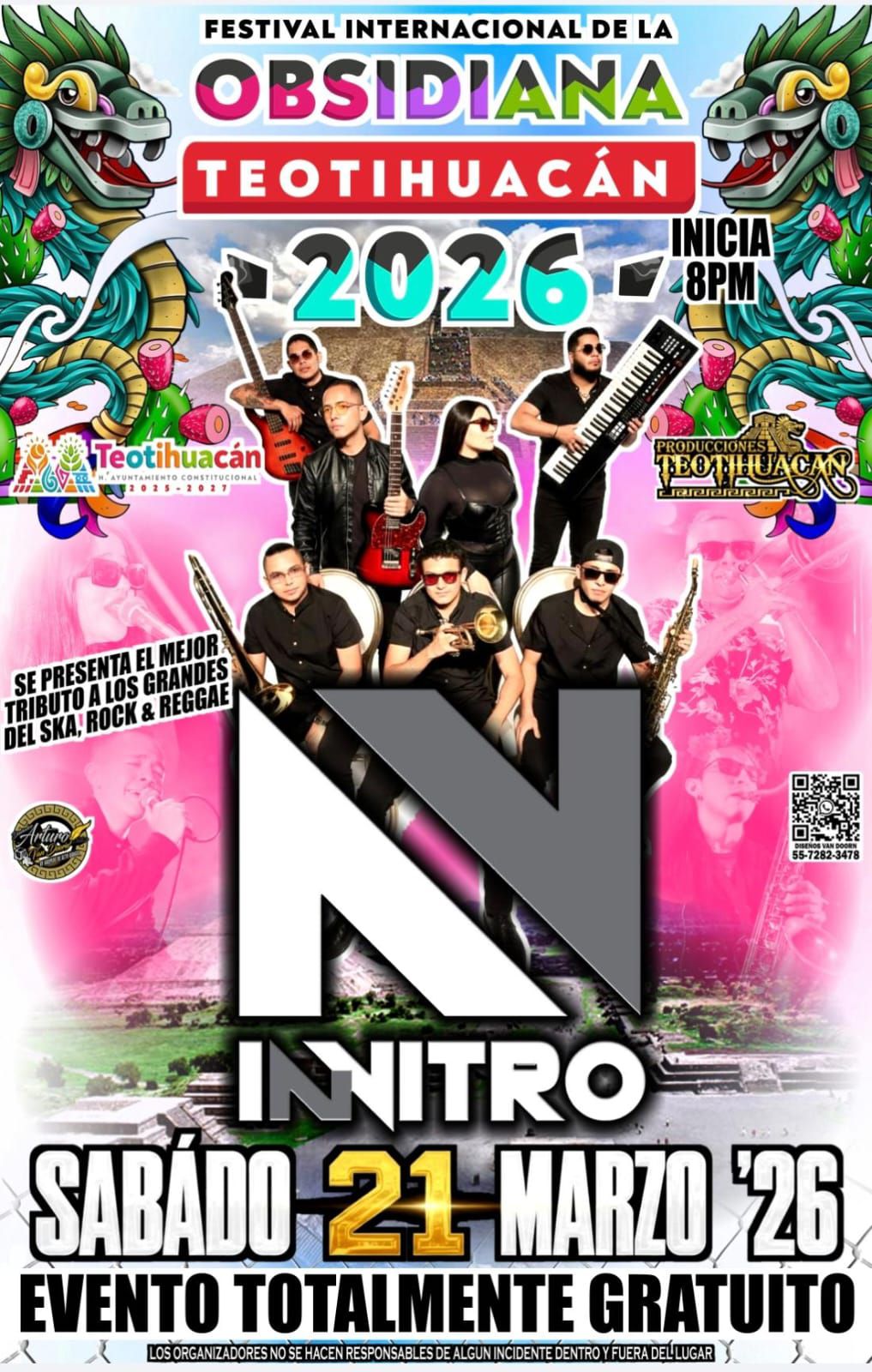 Festival Internacional de la Obsidiana Teotihuacan 2026