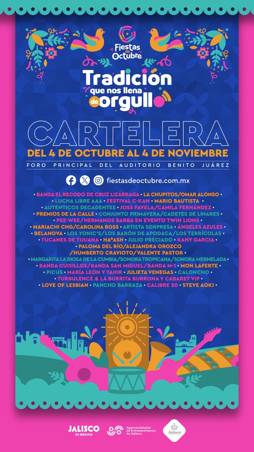 Foro Principal - Fiestas de Octubre Guadalajara 2024