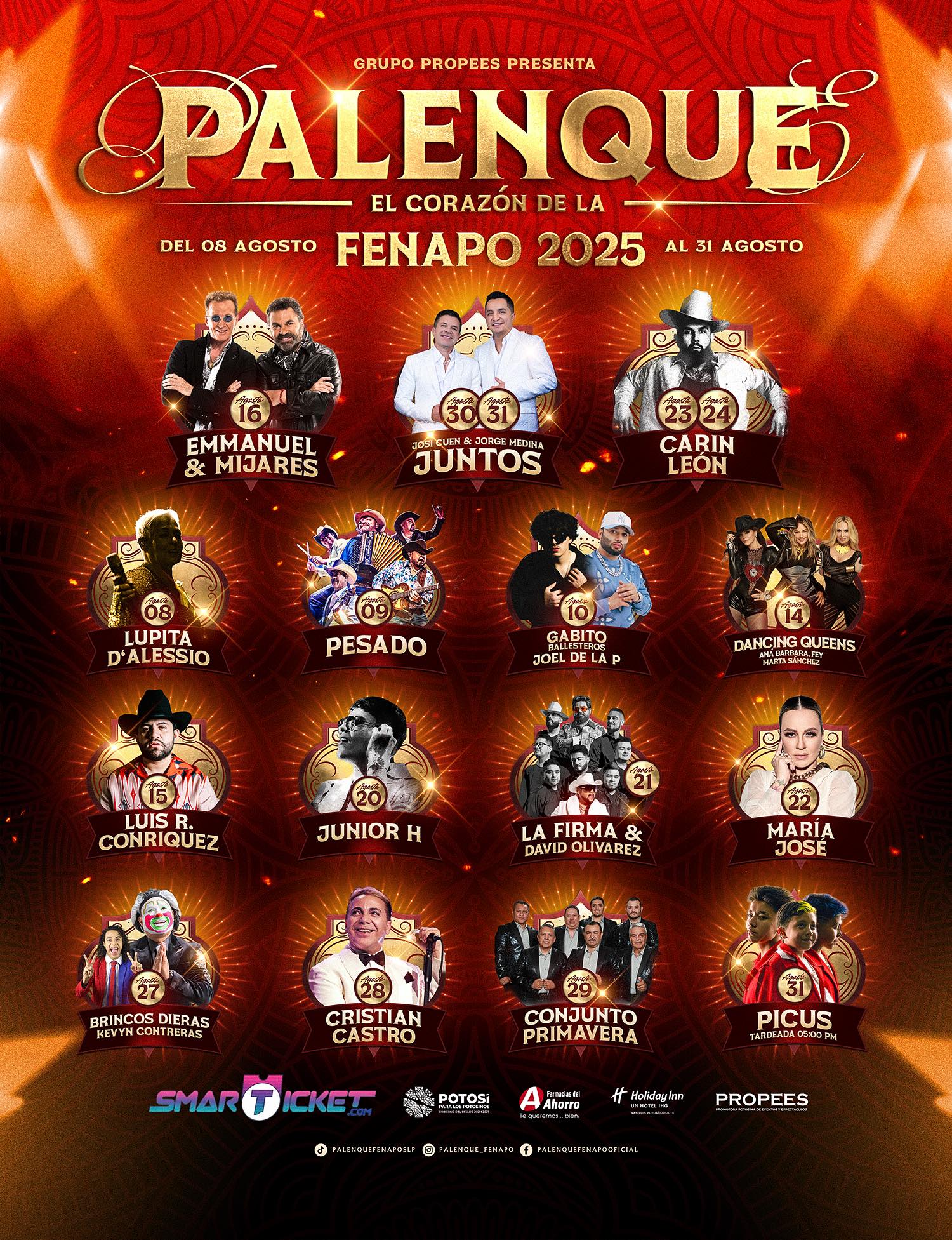 Palenque Feria Nacional Potosina 2025