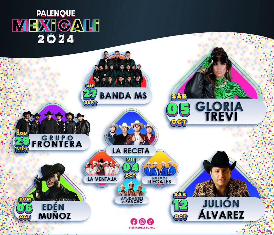 Palenque, Fiestas del Sol Mexicali 2024