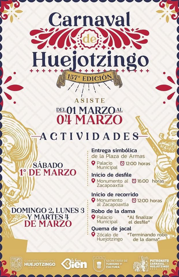 Carnaval Huejotzingo 2025