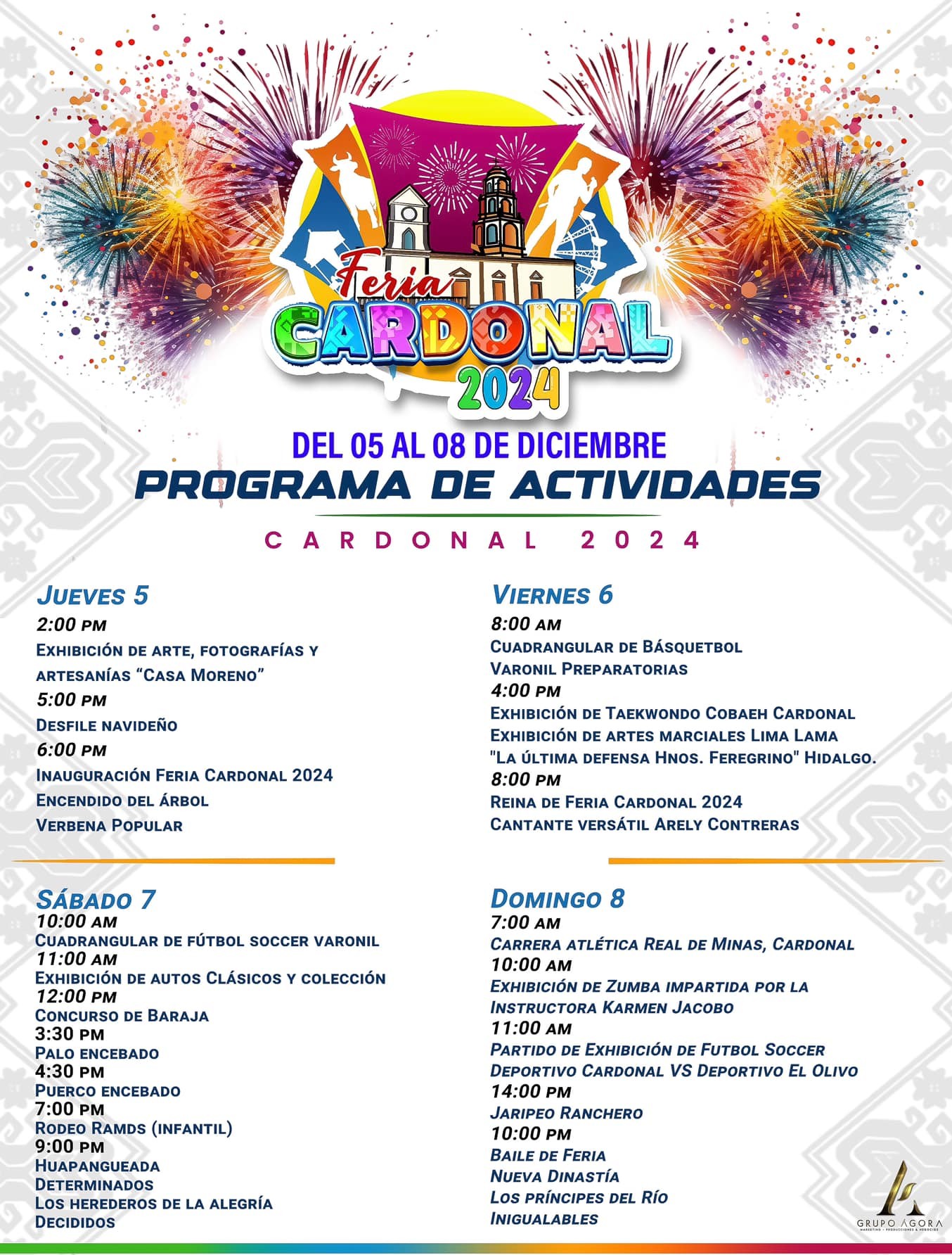 Programa Feria Cardonal 2024