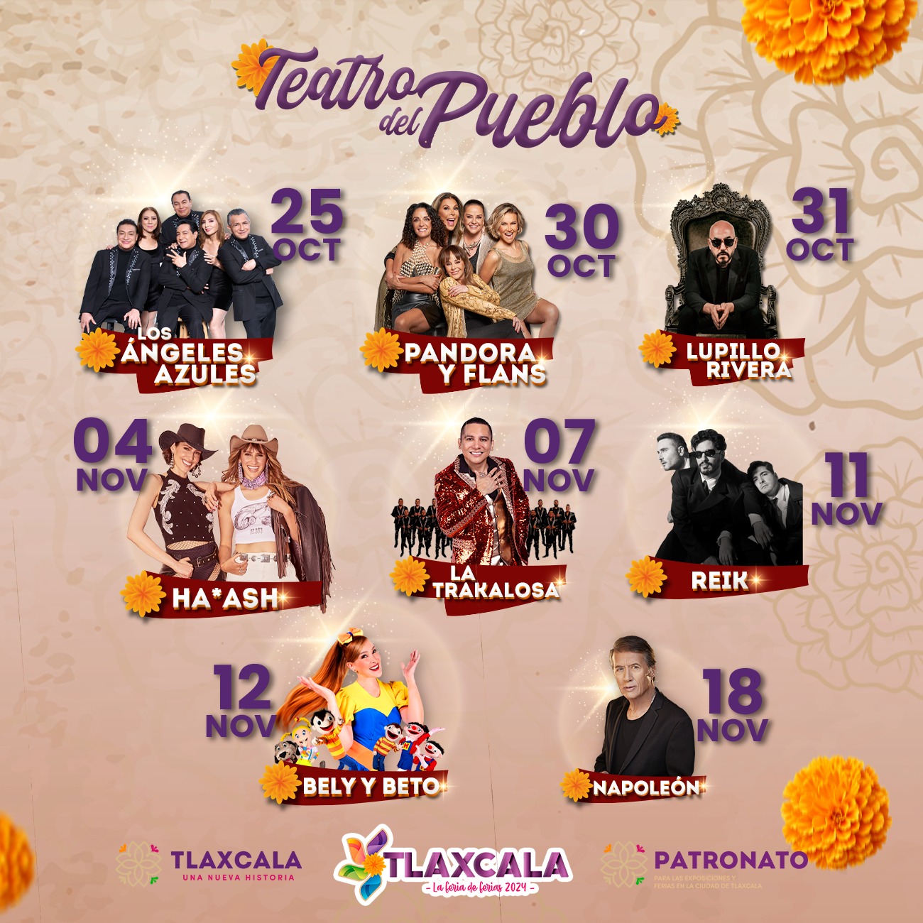 Teatro del Pueblo - Feria Tlaxcala 2024