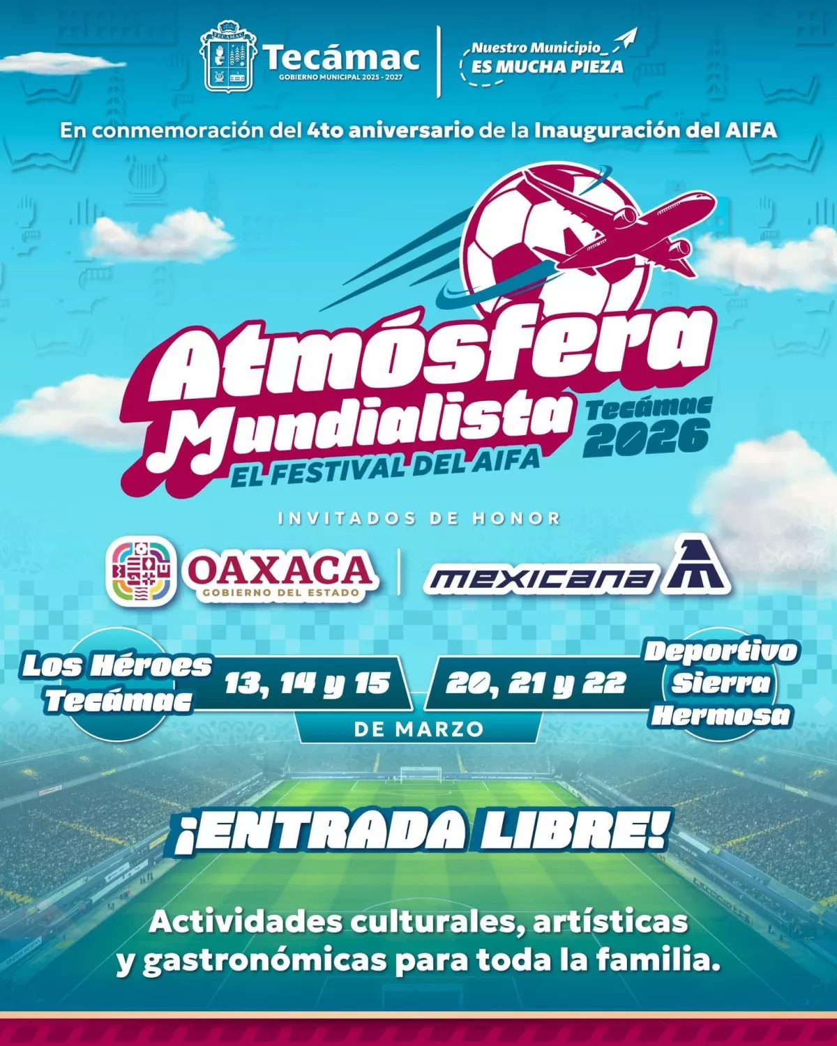 Atmósfera Mundialista Tecámac 2026