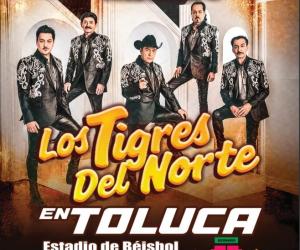 Los Tigres del Norte en Toluca, Edomex, Marzo 2025