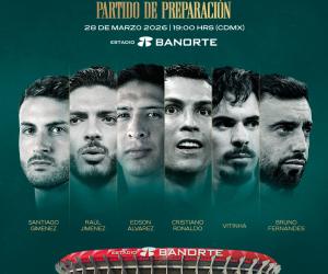 México vs Portugal en el Estadio Banorte