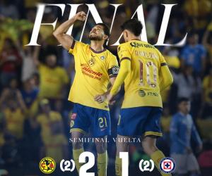 América avanza a la final del Clausura 2025 tras empatar global con Cruz Azul